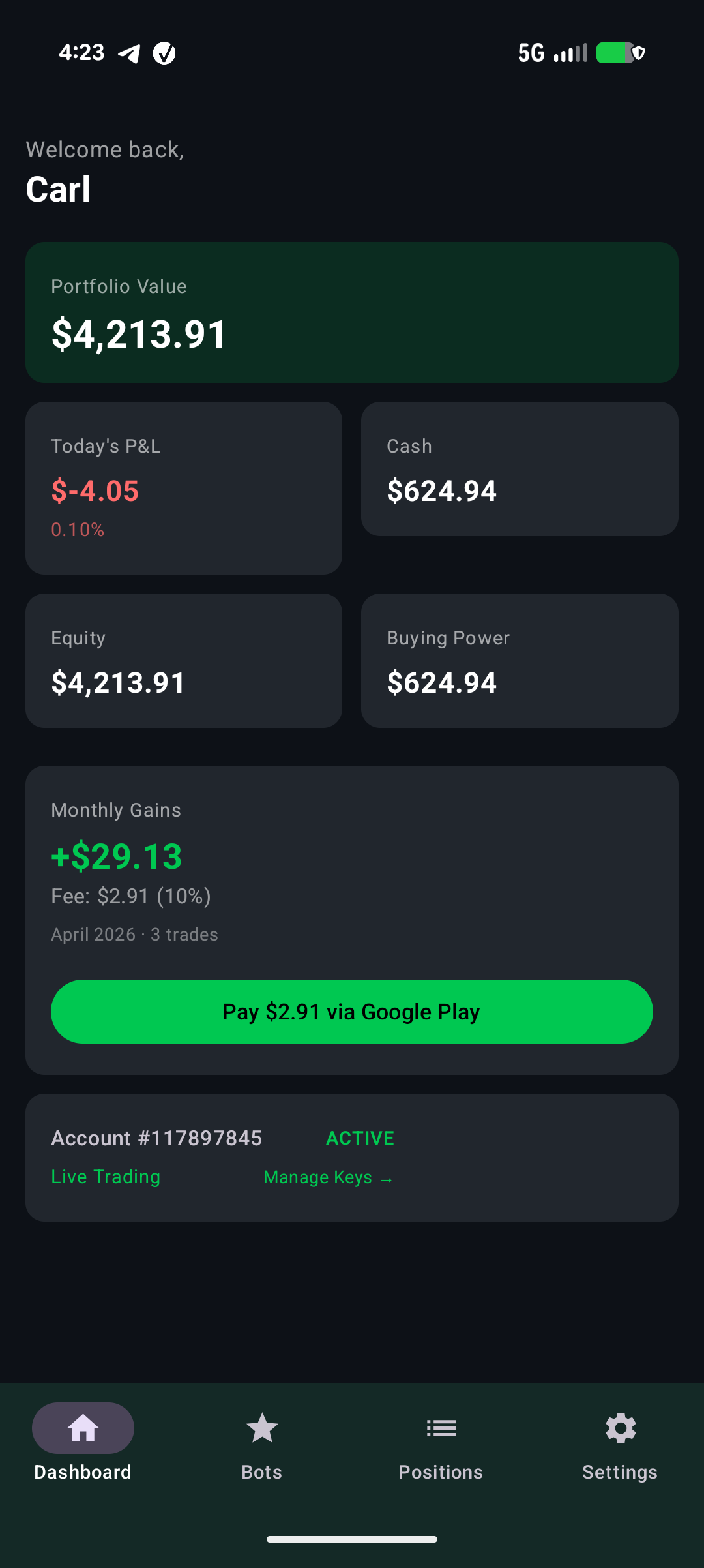 Chatter AI Dashboard